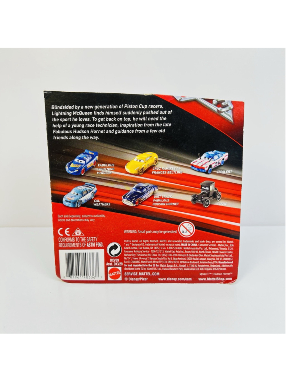 Disney Pixar Cars 3 Taco 1:55 Diecast Yellow Car 2016 Unopened Box - Picture 4 of 9